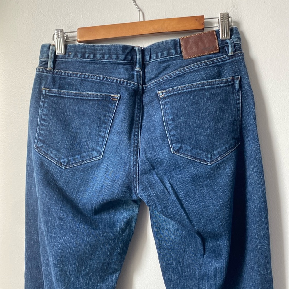 Madewell women’s skinny skinny jeans, dark wash, 28x32 cotton/spandex - Picture 4 of 10